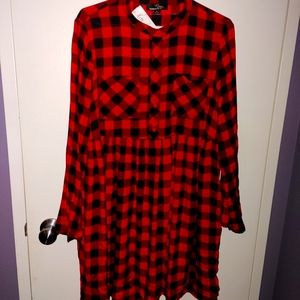 3/$50 Cute Buffalo Plaid Dress